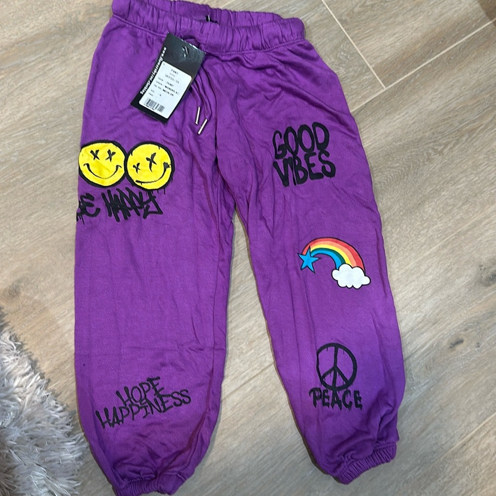 New : Flowets By Zoe sweatpants size 4